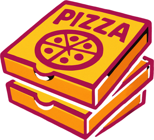 pizza boxes.
In-Game asset.  2d.  High contrast.  No shadows