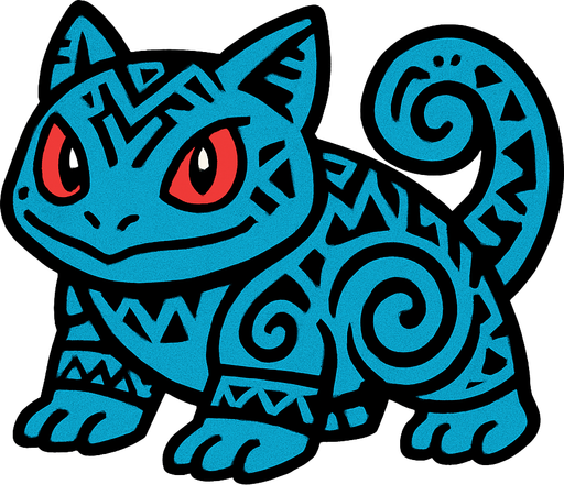 PATTERNED BLU

TOP POKEMON.
In-Game asset.  2d.  High contrast.  No shadows