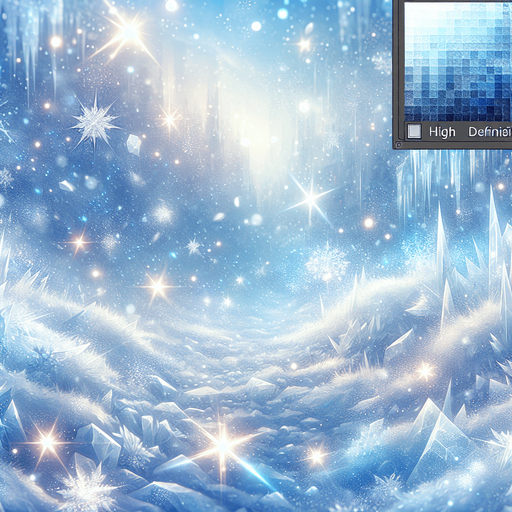 Ice, snow, sharp snow & ice, light, HD, blur, colors white and blue..
Single Game Texture. In-Game asset. 2d. Blank background. High contrast. No shadows.
