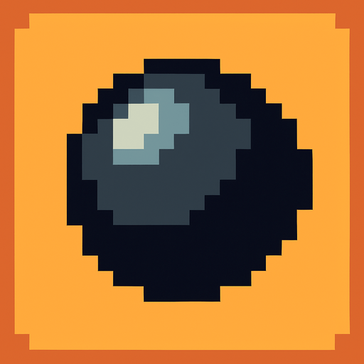 gülle pixel art.
In-Game asset.  2d.  High contrast.  No shadows