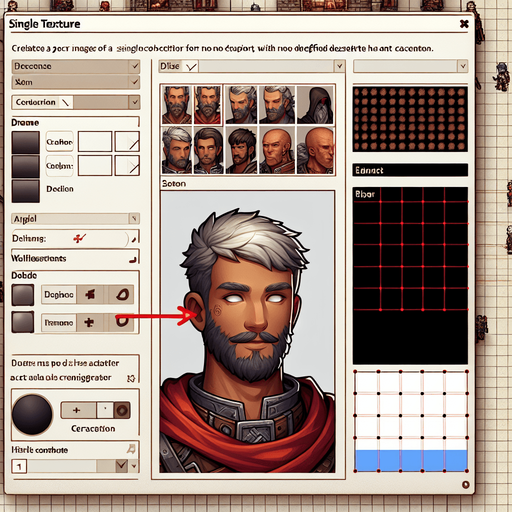 client man MG.
Single Game Texture.  In-Game asset.  2d.  Blank background.  High contrast.  No shadows