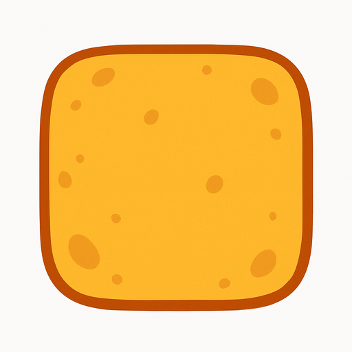 potato colour square with round corners, flat shaded, hyper casual game.
Single Game Texture. In-Game asset. 2d. Blank background. High contrast. No shadows.