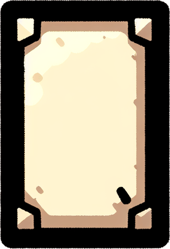 simple beige background with black outline rectengular.
Single Game Texture. In-Game asset. 2d.blank background . High contrast. No shadows.