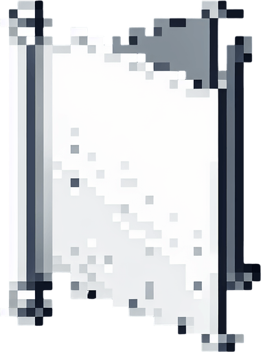 white paper wallpaper. In-Game texture. 2d.. High contrast. No shadows. pixel. 8 bit. single color