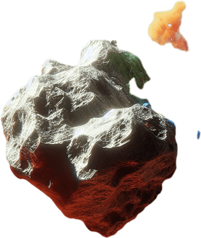 asteroid falling diffrent colors
Single Game Texture.  In-Game asset.  High contrast. No Background