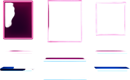 Make a shop backdrop with display shelves and framed areas to place items