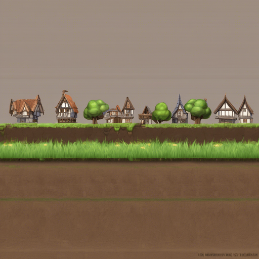 Mejorar el diseños de lás casas para que sean más medievales y aumentar su calidad, más arboles y mejorar la calidad del cesped