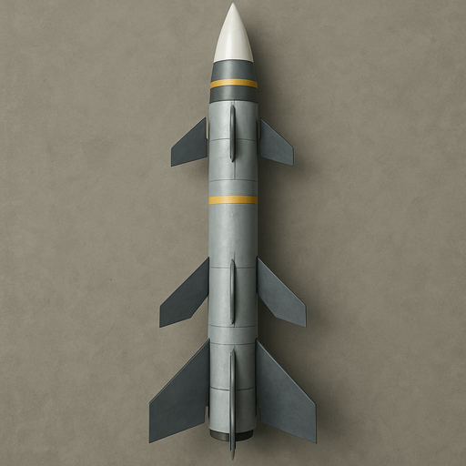Missile, top view