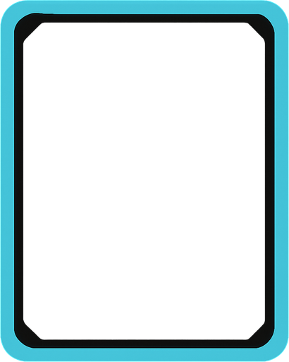 A rectangular, semi-transparent frame..
In-Game asset.  2d.  High contrast.  No shadows