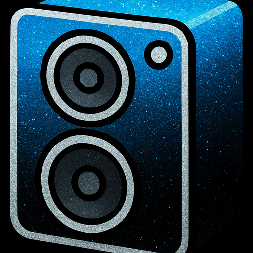 in colors electric sky blue gradient to black, with silver glitter