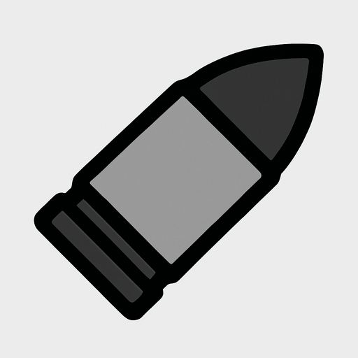 gray,light gray,black bullet Don't put white! Let him/her look behind.  let there be no eye and arm.
In-Game asset.  2d.  High contrast.  No shadows