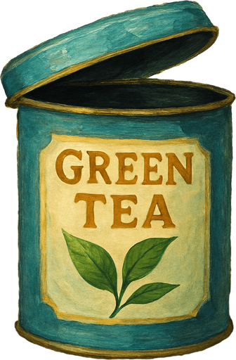 Turn the tea can and open the lid a little