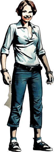 become a girl with t-shirt and skirt