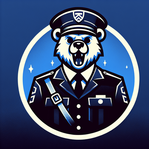 create night guard with freddy fazbear logo.
Single Game Texture.  In-Game asset.  2d.  Blank background.  High contrast.  No shadows