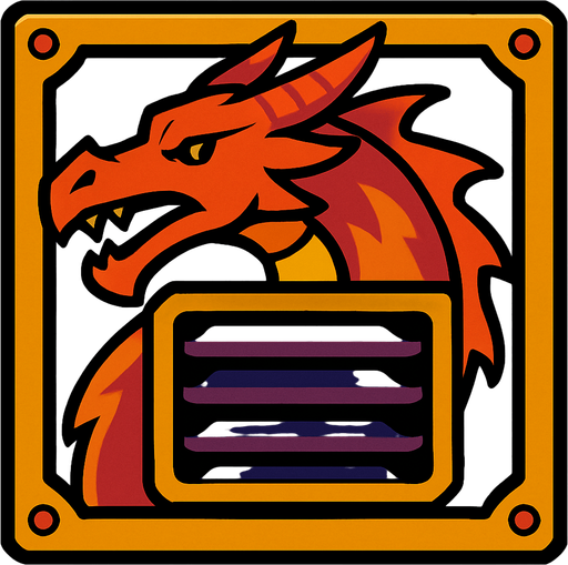 Dragon vent.
In-Game asset.  2d.  High contrast.  No shadows