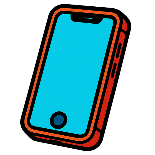 Iphone.
In-Game asset.  2d.  High contrast.  No shadows