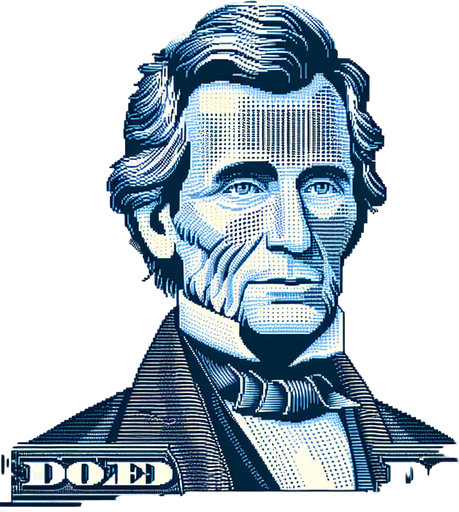 Dollar bill. Perspective.
video game sprite