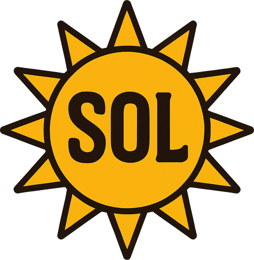 sol.
In-Game asset.  2d.  High contrast.  No shadows