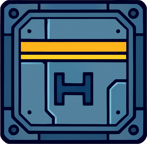 shipFloor casella.
In-Game asset.  2d.  High contrast.  No shadows