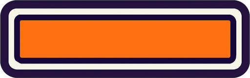 barra llena.
In-Game asset.  2d.  High contrast.  No shadows