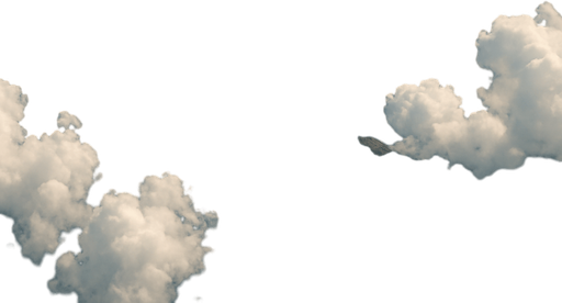 Fondo aéreo con nubes y montañas realista visto desde arriba