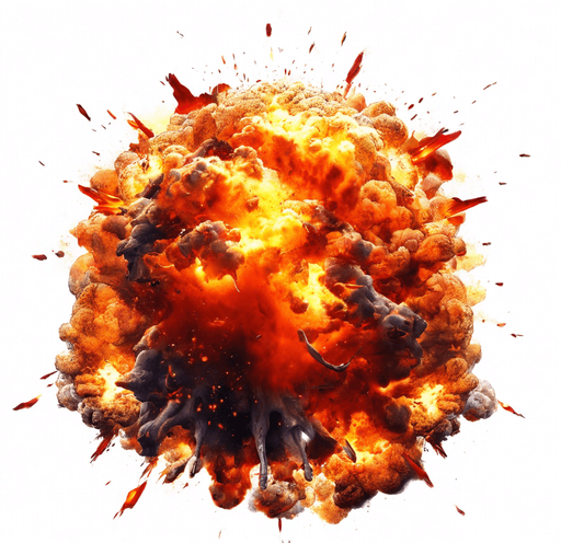 Skull explosion