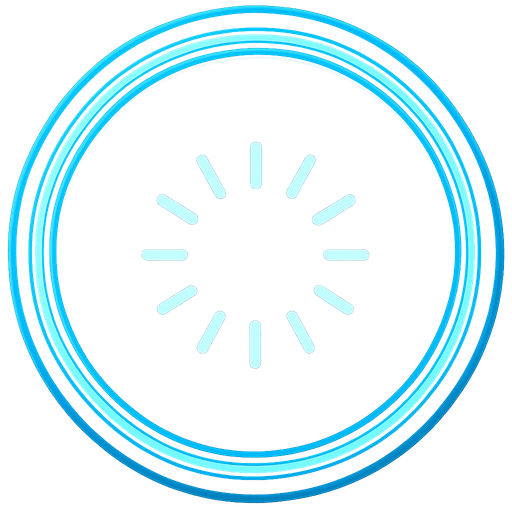 white loading icon