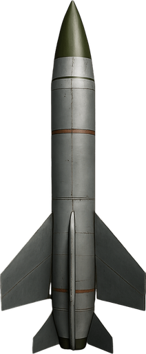 Missile, top view