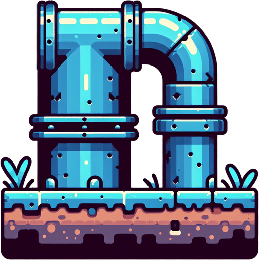 Single standing straight Flap pipes.
Single Game Texture. In-Game asset. 2d. Blank background. High contrast. No shadows.
