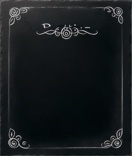 Word "POTION" in chalk