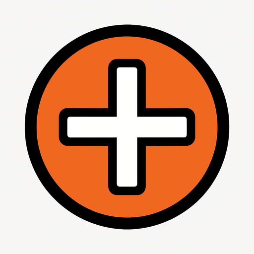 Daire içinde nesneyi artirma butonu.
In-Game asset.  2d.  High contrast.  No shadows