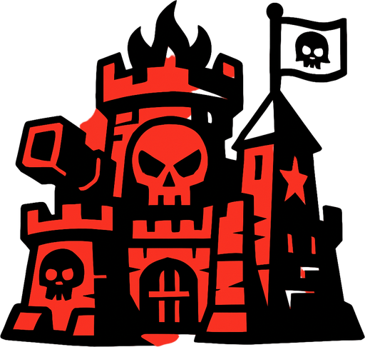 enemyBase.
In-Game asset.  2d.  High contrast.  No shadows