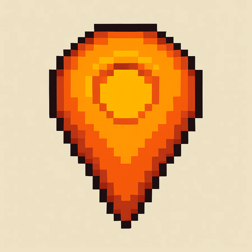 pixel art 2D 
point.
In-Game asset.  2d.  High contrast.  No shadows