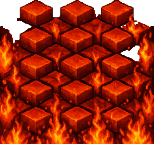 Agregale lava y fuego a esta textrua