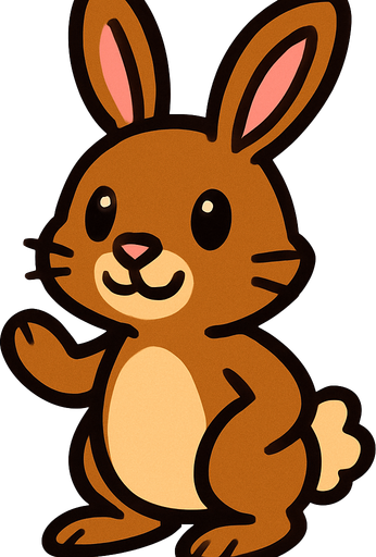 conejo.
In-Game asset.  2d.  High contrast.  No shadows