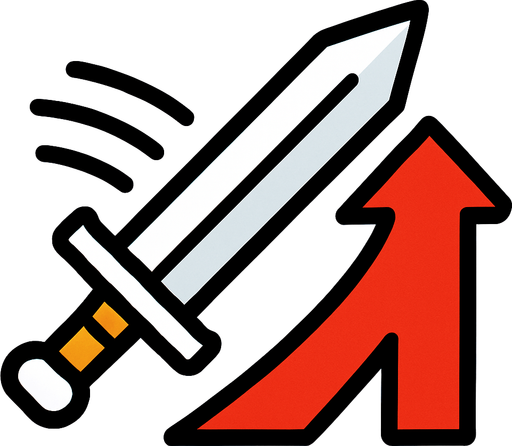 saldırı hızını artışını gösteren bir çizim
In-Game asset.  2d.  High contrast.  No shadows