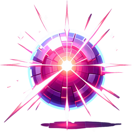 energy ball.
Single Game Texture. In-Game asset. 2d. Blank background. High contrast. No shadows.