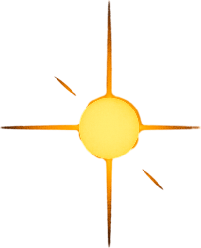 only the sorce of the light
