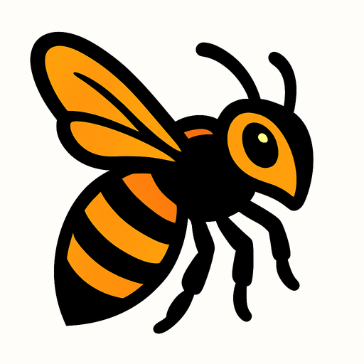 Abeille.
In-Game asset.  2d.  High contrast.  No shadows