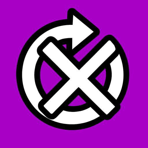 Agrégale una X superpuesta en el símbolo de reiniciar