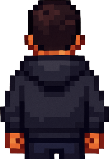 make different hairstyle and clothing, you can make man wearing hoodie