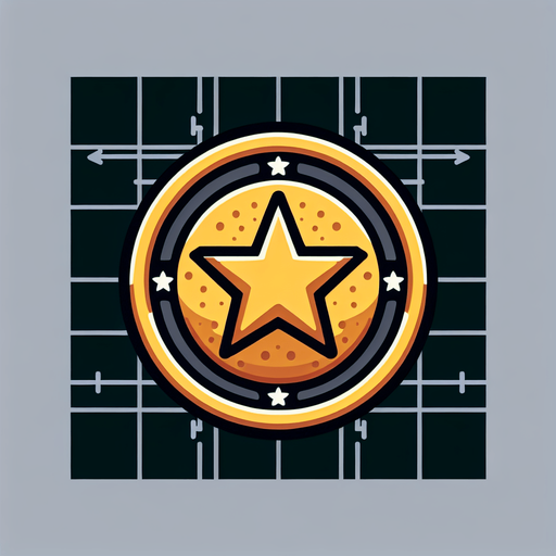 Coin.
Single Game Texture. In-Game asset. 2d. Blank background. High contrast. No shadows.