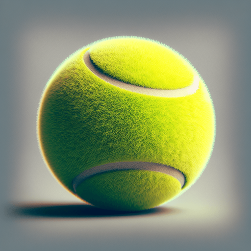 tennis ball.
Single Game Texture.  In-Game asset.  2d.  Blank background.  High contrast.  No shadows
