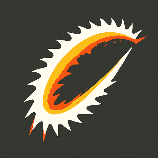 Small saw slash effect. 2D. Top View..
In-Game asset.  2d.  High contrast.  No shadows