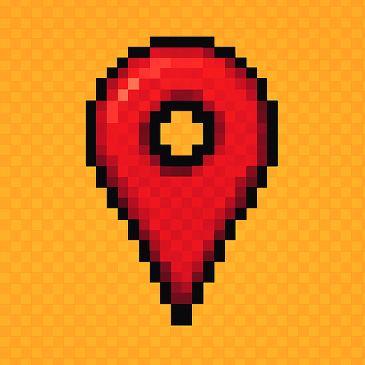 pixel art 2D 
point.
In-Game asset.  2d.  High contrast.  No shadows