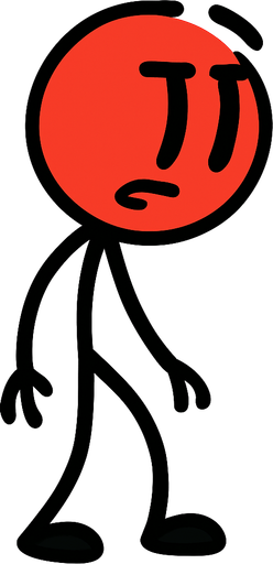 Henry Stickmin.
In-Game asset.  2d.  High contrast.  No shadows