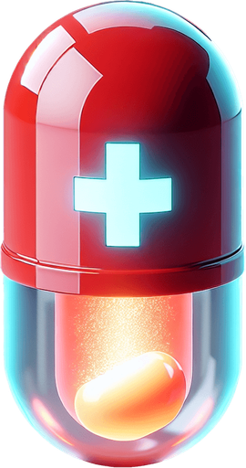 a health powerup capsule