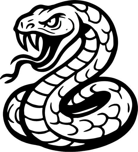 harry potter temasında korkutucu bir yılan yeşil renkte.
In-Game asset.  2d.  High contrast.  No shadows