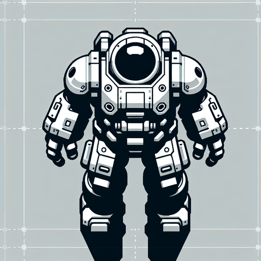 Ensure that the image is created with a top-down perspective, meaning the viewer is looking directly down onto the scene. This involves drawing objects as if they are being viewed from above.
Objects should be oriented to show their tops. For example, robots might be shown with their heads at the top and feet at the bottom..
Single Game Texture. In-Game asset. 2d. Blank background. High contrast. No shadows.