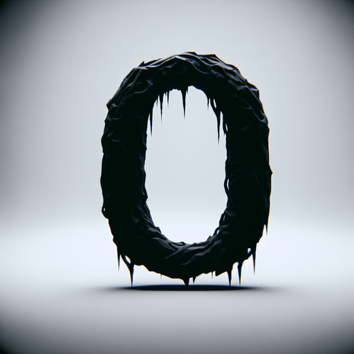 the number 0 written in black, make the numbers eerie.
Single Game Texture. In-Game asset. 2d. Blank background. High contrast. No shadows.